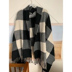 J.Crew Plaid Scarf Wrap